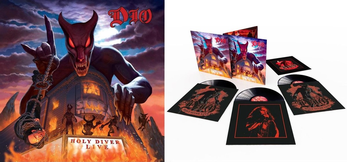 Dio - Holy Diver Live 3LP Lenticular Cover